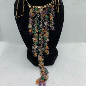 One of a kind Handmade gemstone necklace